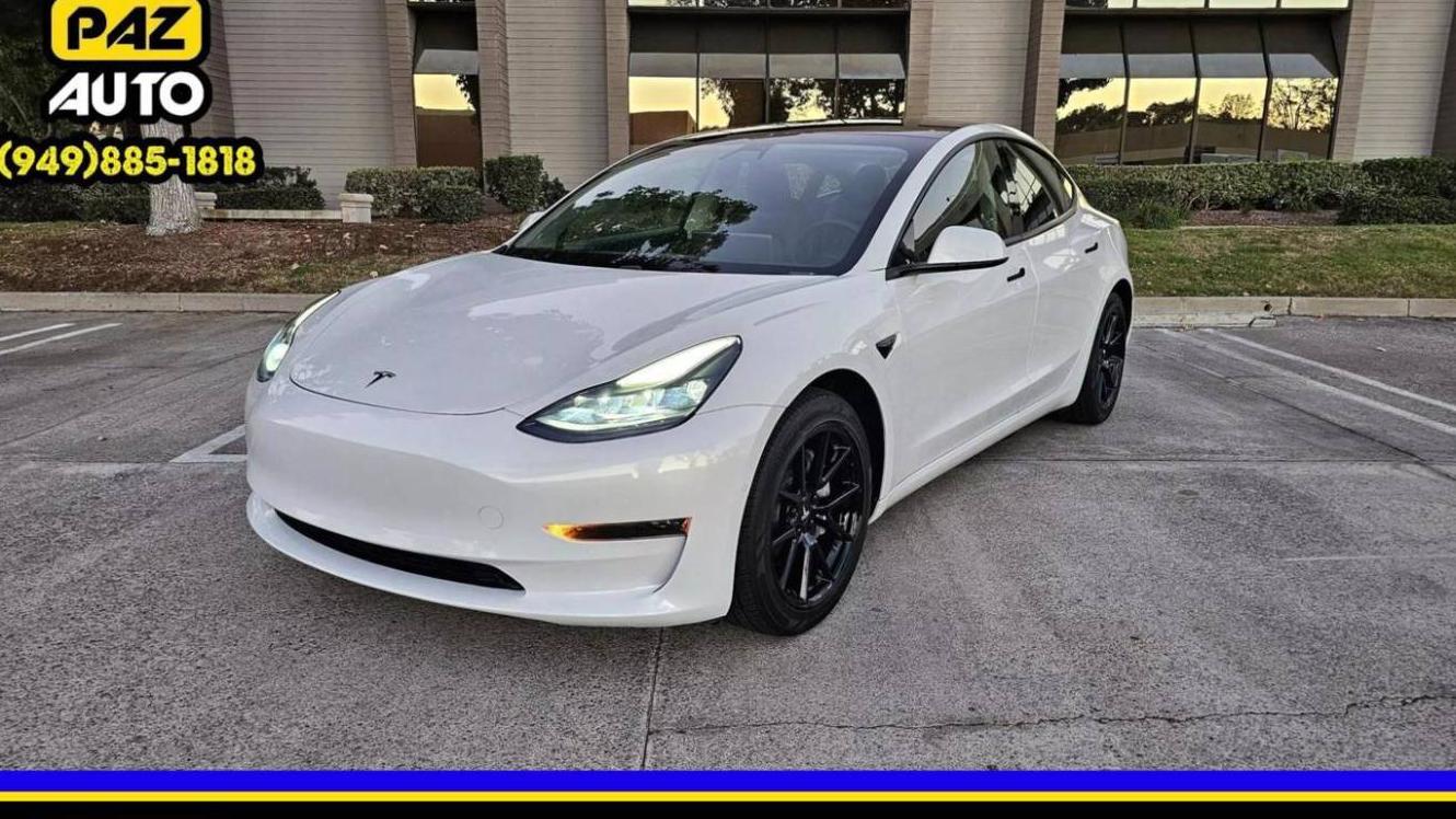 TESLA MODEL 3 2021 5YJ3E1EBXMF095799 image